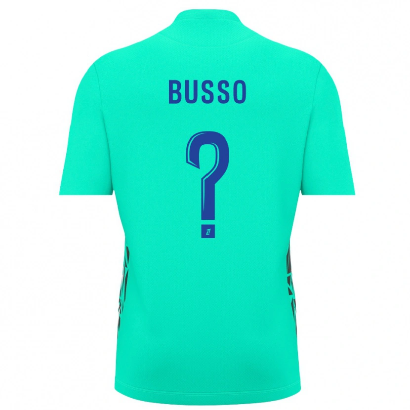 Danxen Mulher Louise Busso #0 Azul Aquamarina Camisola Guarda-Redes 2025/26 Camisa Brasil