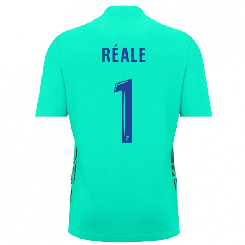 Danxen Mulher Pierre Réale #1 Azul Aquamarina Camisola Guarda-Redes 2025/26 Camisa Brasil