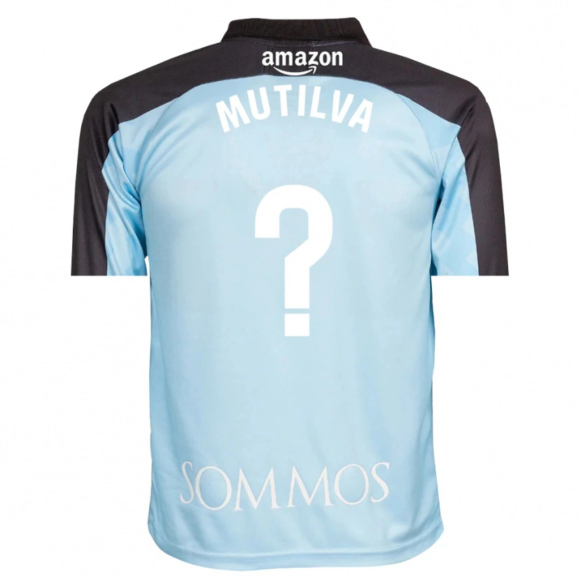 Danxen Mulher Aimar Mutilva #0 Azul Claro Preto Camisola Guarda-Redes 2025/26 Camisa Brasil