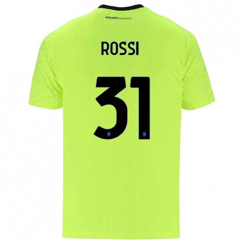 Danxen Mulher Francesco Rossi #31 Verde Amarelo Vermelho Camisola Guarda-Redes 2025/26 Camisa Brasil