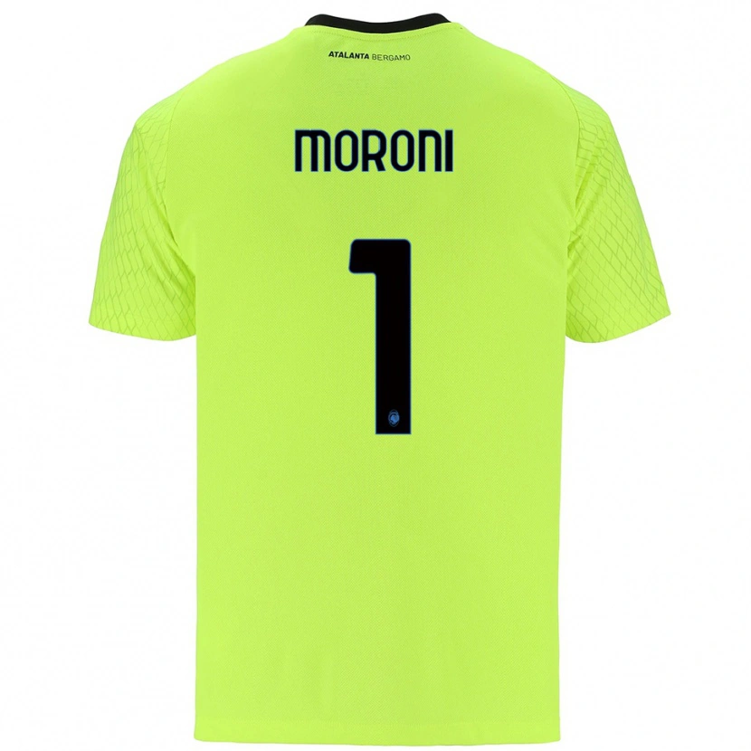 Danxen Mulher Tommaso Moroni #1 Verde Amarelo Vermelho Camisola Guarda-Redes 2025/26 Camisa Brasil