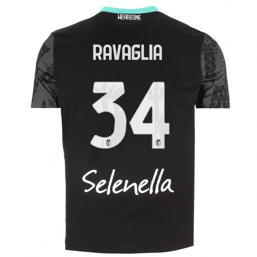 Danxen Mulher Federico Ravaglia #34 Cinza Preto Branco Camisola Guarda-Redes 2025/26 Camisa Brasil