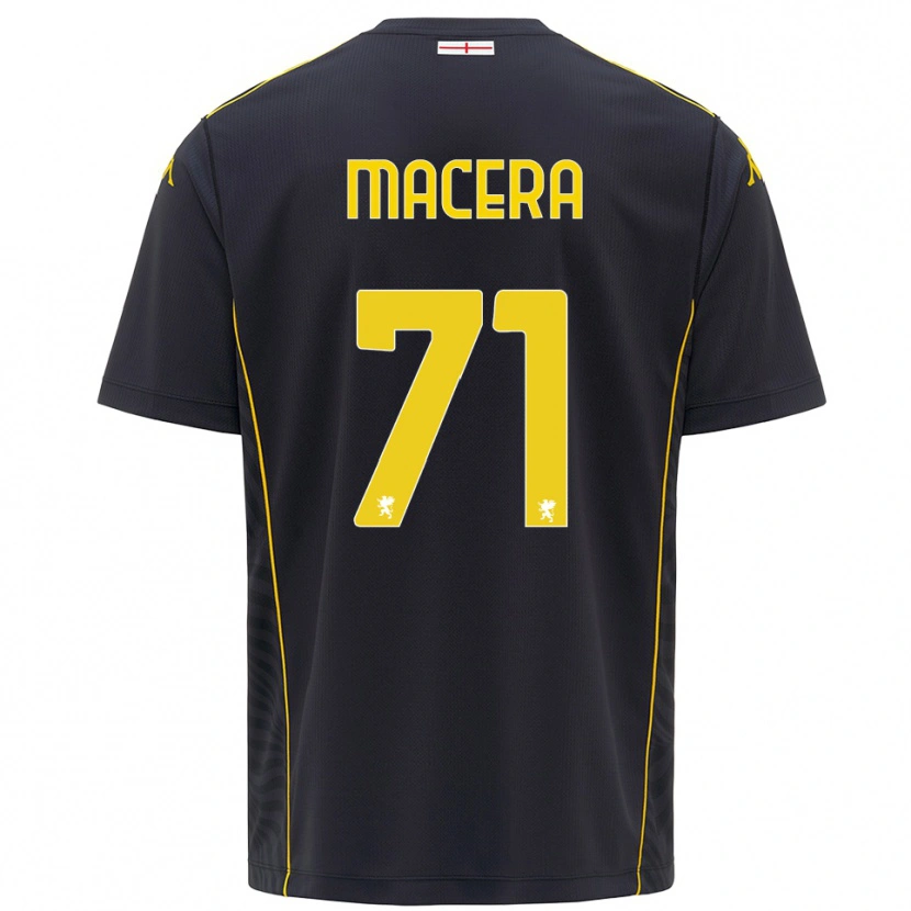 Danxen Mulher Matilde Macera #71 Preto Amarelo Camisola Guarda-Redes 2025/26 Camisa Brasil