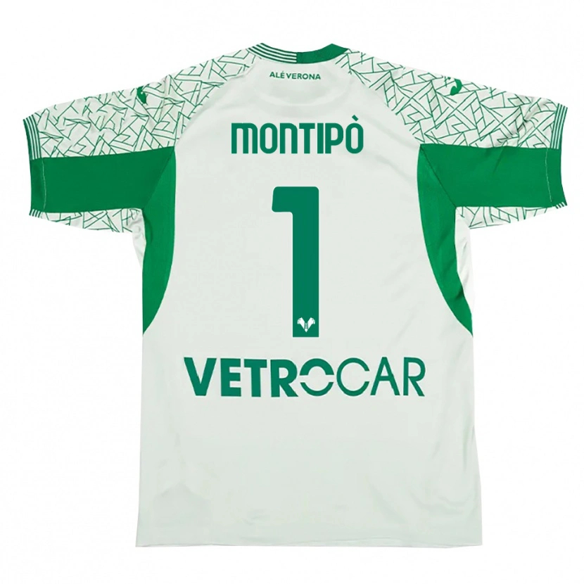 Danxen Mulher Lorenzo Montipò #1 Verde Vermelho Camisola Guarda-Redes 2025/26 Camisa Brasil