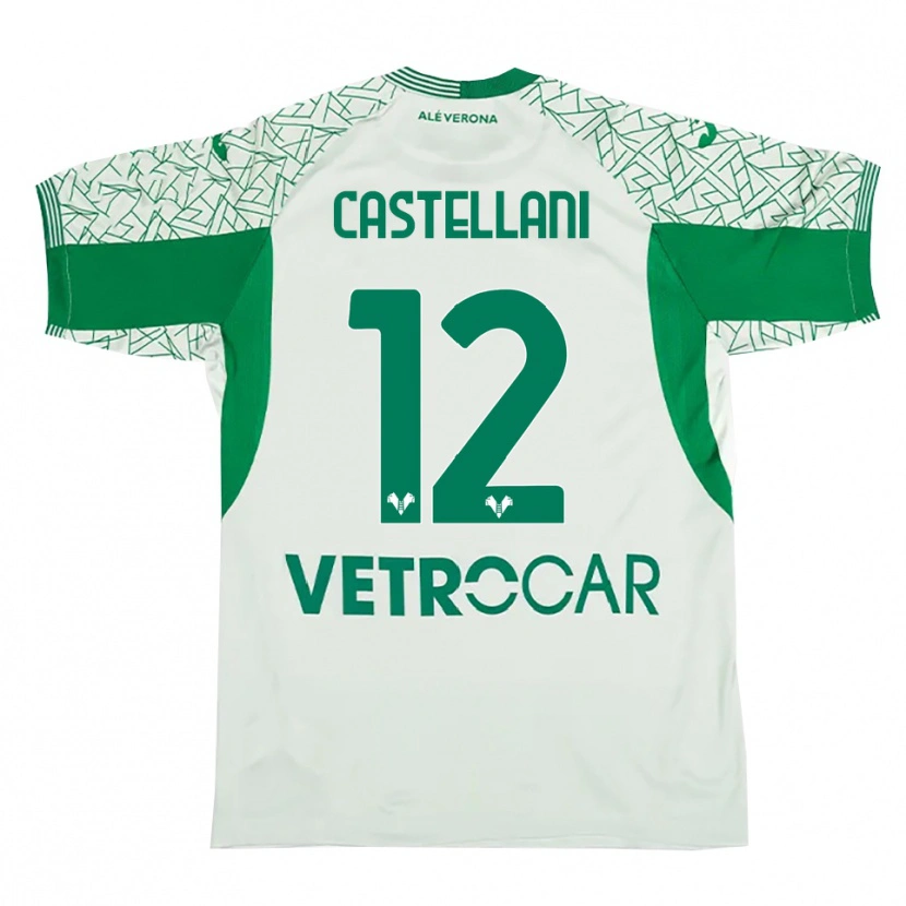 Danxen Mulher Zeno Castellani #12 Verde Vermelho Camisola Guarda-Redes 2025/26 Camisa Brasil