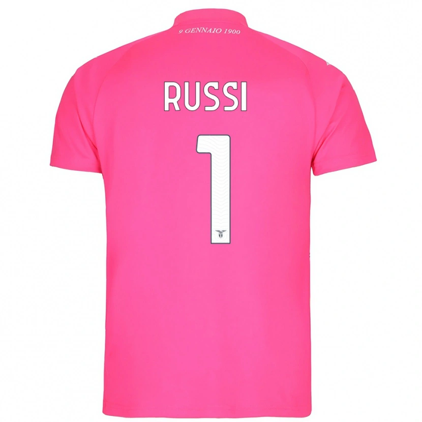 Danxen Mulher Gabriele Russi #1 Rosa Intenso Camisola Guarda-Redes 2025/26 Camisa Brasil