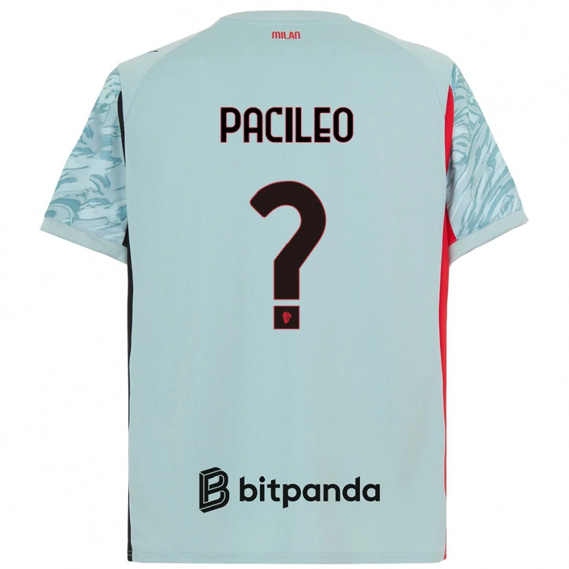 Danxen Mulher Alessandro Pacileo #0 Azul Claro Vermelho Camisola Guarda-Redes 2025/26 Camisa Brasil