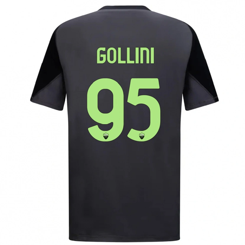 Danxen Mulher Pierluigi Gollini #95 Preto Verde Claro Camisola Guarda-Redes 2025/26 Camisa Brasil