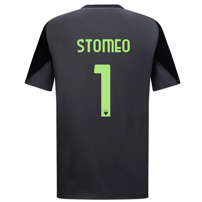 Danxen Mulher Giorgio Stomeo #1 Preto Verde Claro Camisola Guarda-Redes 2025/26 Camisa Brasil