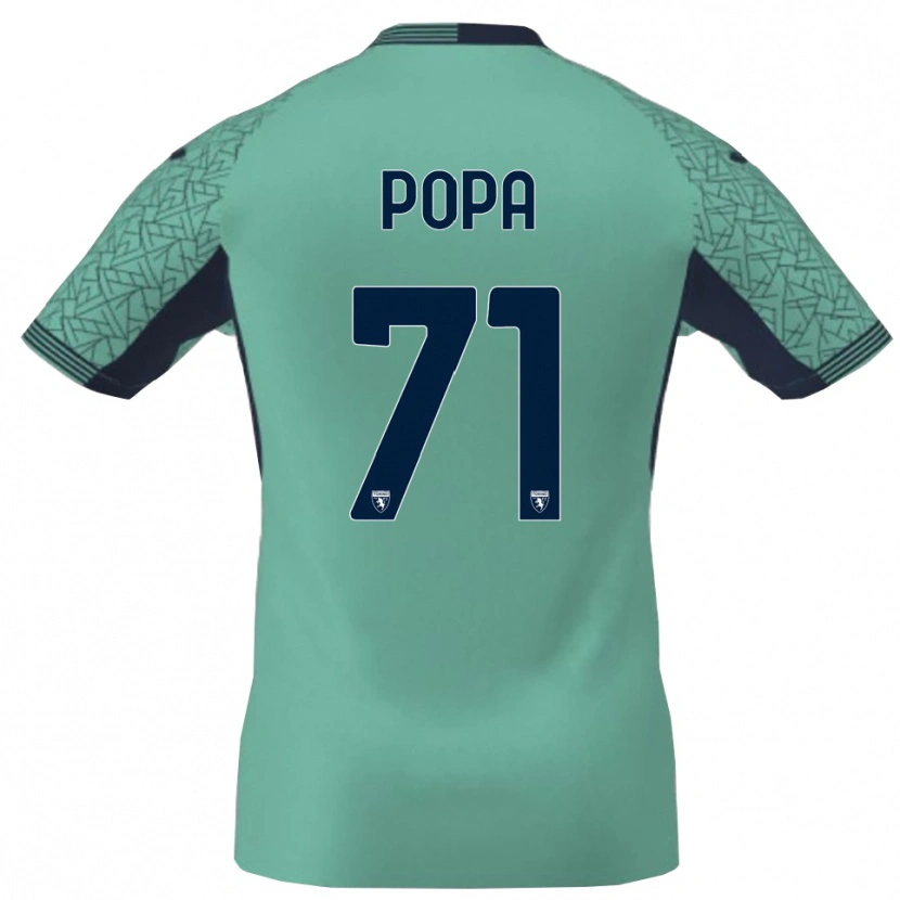Danxen Mulher Mihai Popa #71 Lagoa Azul Camisola Guarda-Redes 2025/26 Camisa Brasil