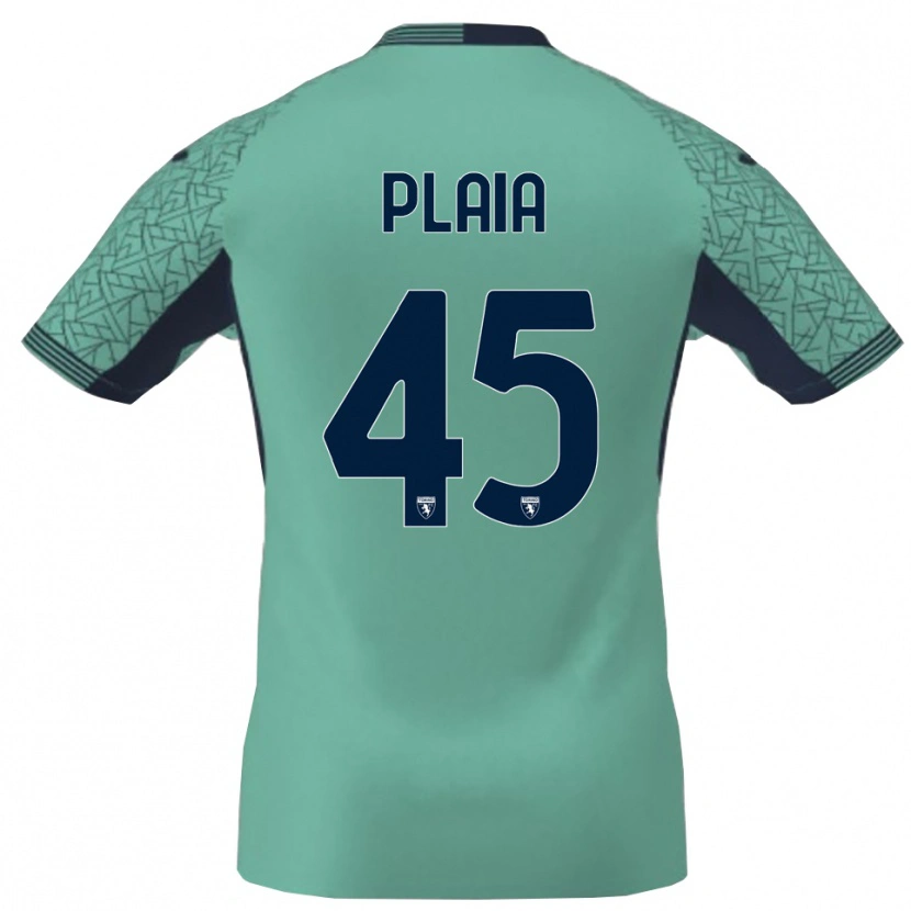 Danxen Mulher Francesco Plaia #45 Lagoa Azul Camisola Guarda-Redes 2025/26 Camisa Brasil