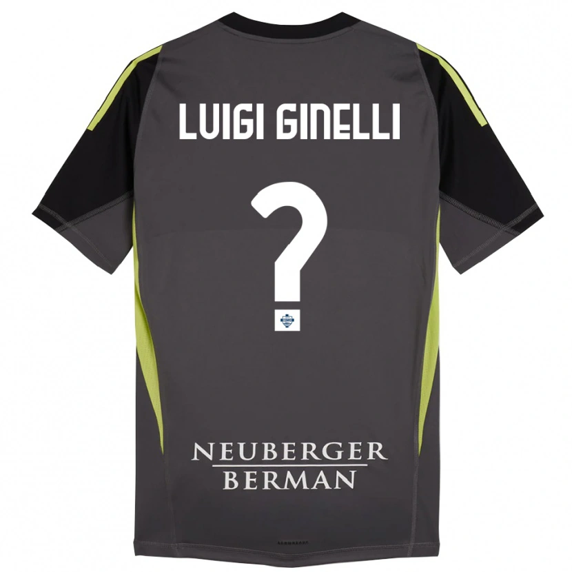 Danxen Mulher Lorenzo Luigi Ginelli #0 Preto Verde Claro Camisola Guarda-Redes 2025/26 Camisa Brasil
