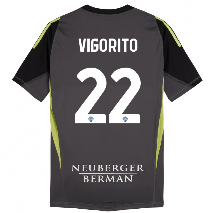 Danxen Mulher Mauro Vigorito #22 Preto Verde Claro Camisola Guarda-Redes 2025/26 Camisa Brasil