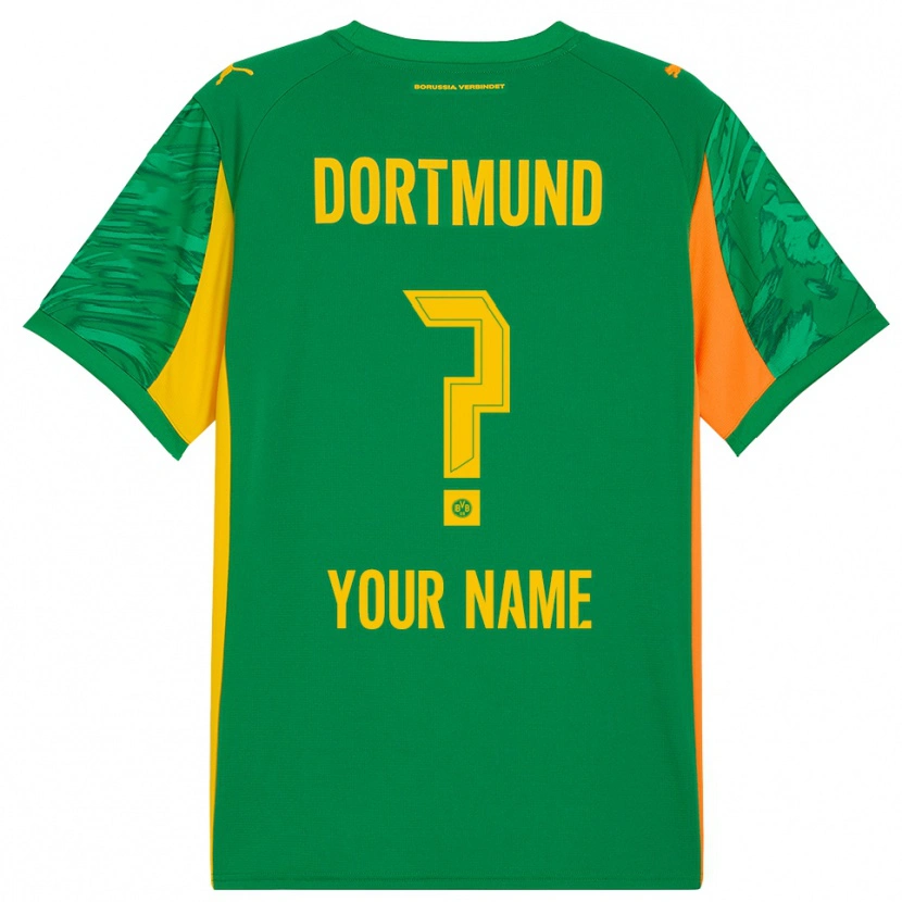 Danxen Mulher Borussia Dortmund Verde Laranja Camisola Guarda-Redes 2025/26 Camisa Brasil