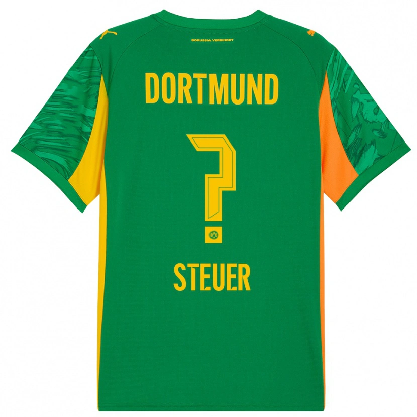 Danxen Mulher Etienne Steuer #0 Verde Laranja Camisola Guarda-Redes 2025/26 Camisa Brasil