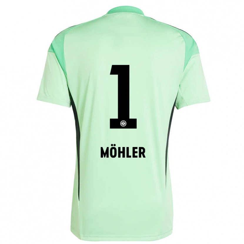 Danxen Mulher Emil Möhler #1 Preto Verde Claro Camisola Guarda-Redes 2025/26 Camisa Brasil
