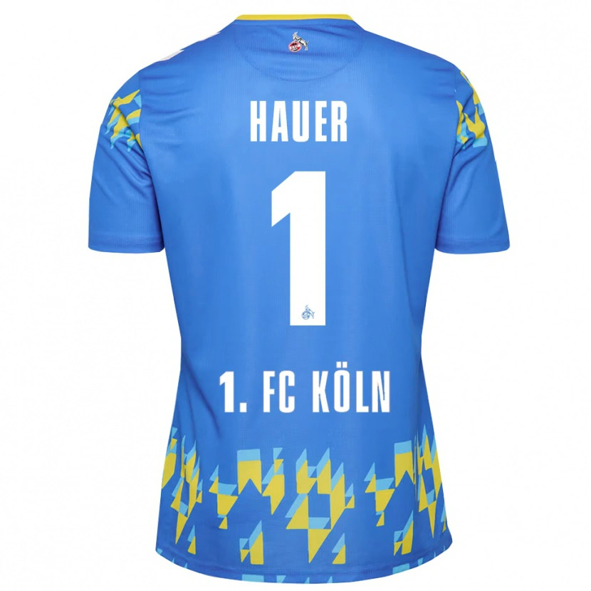 Danxen Mulher Luis Hauer #1 Azul Centáurea Camisola Guarda-Redes 2025/26 Camisa Brasil