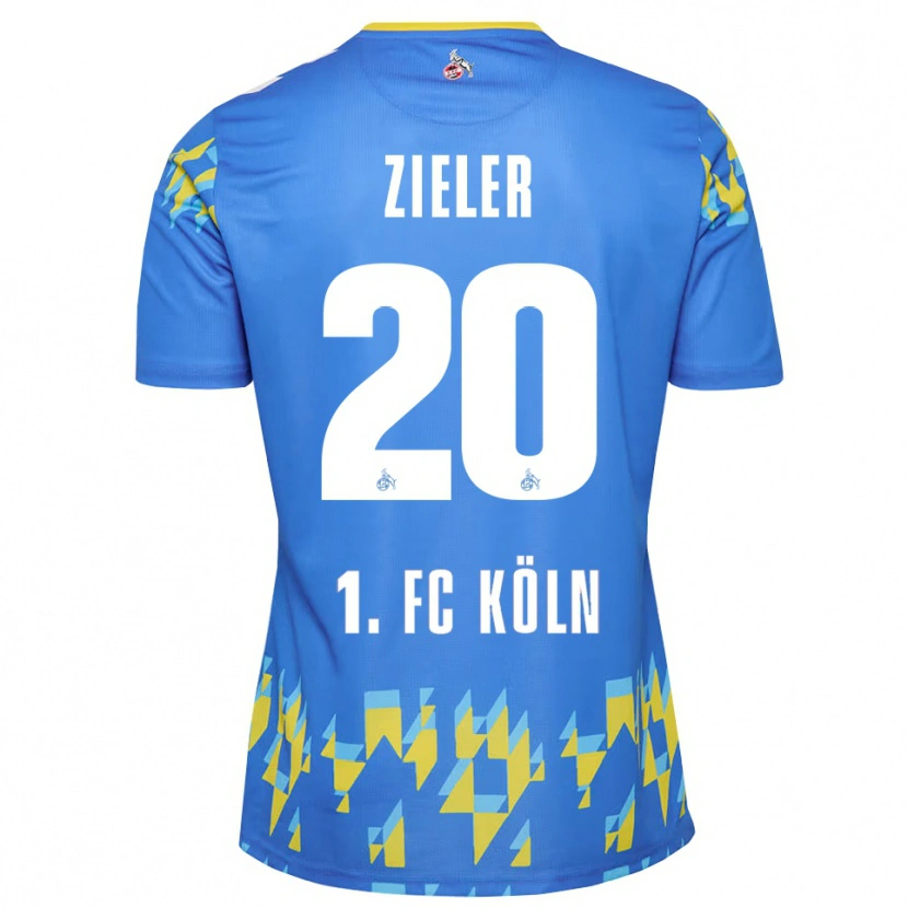 Danxen Mulher Ron-Robert Zieler #20 Azul Centáurea Camisola Guarda-Redes 2025/26 Camisa Brasil