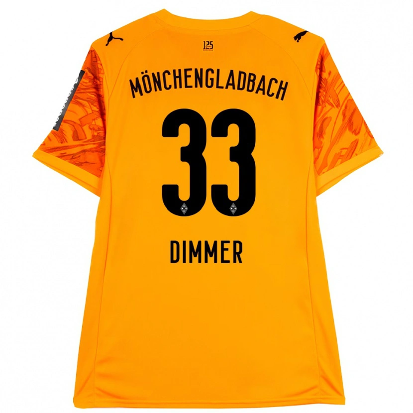 Danxen Mulher Florian Dimmer #33 Preto Amarelo Laranja Camisola Guarda-Redes 2025/26 Camisa Brasil