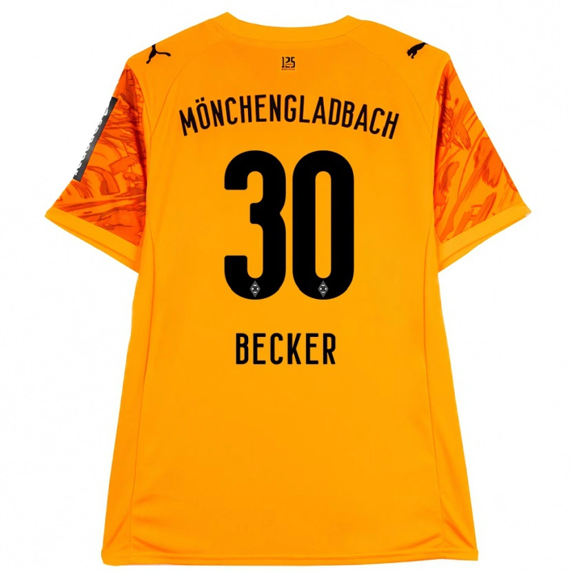 Danxen Mulher Benjamin Becker #30 Preto Amarelo Laranja Camisola Guarda-Redes 2025/26 Camisa Brasil