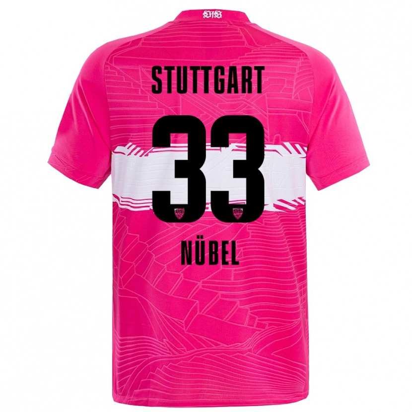 Danxen Mulher Alexander Nübel #33 Preto Rosa Intenso Camisola Guarda-Redes 2025/26 Camisa Brasil