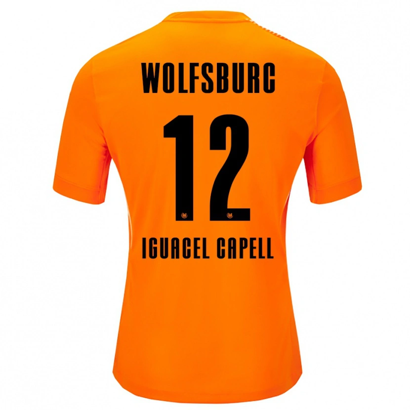Danxen Mulher Diego Iguacel Capell #12 Preto Vermelho Camisola Guarda-Redes 2025/26 Camisa Brasil