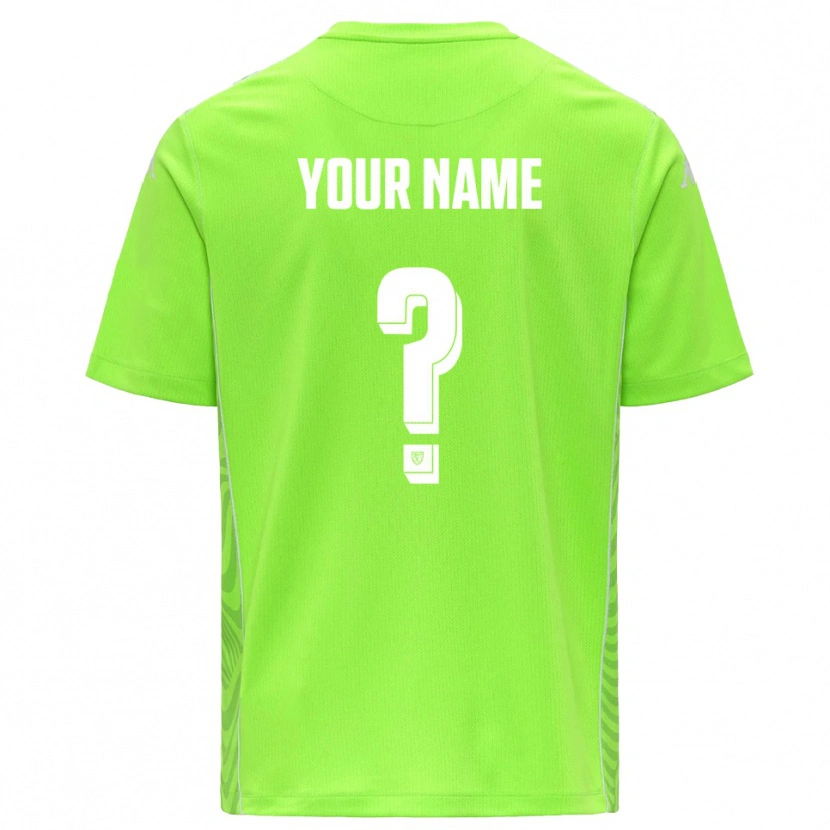 Danxen Mulher Spezia Calcio Verde Grama Branco Camisola Guarda-Redes 2025/26 Camisa Brasil