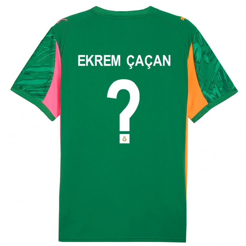 Danxen Mulher Yağız Ekrem Çaçan #0 Rosa Laranja Verde Camisola Guarda-Redes 2025/26 Camisa Brasil