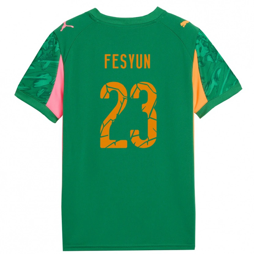 Danxen Mulher Kiril Fesyun #23 Rosa Laranja Verde Camisola Guarda-Redes 2025/26 Camisa Brasil