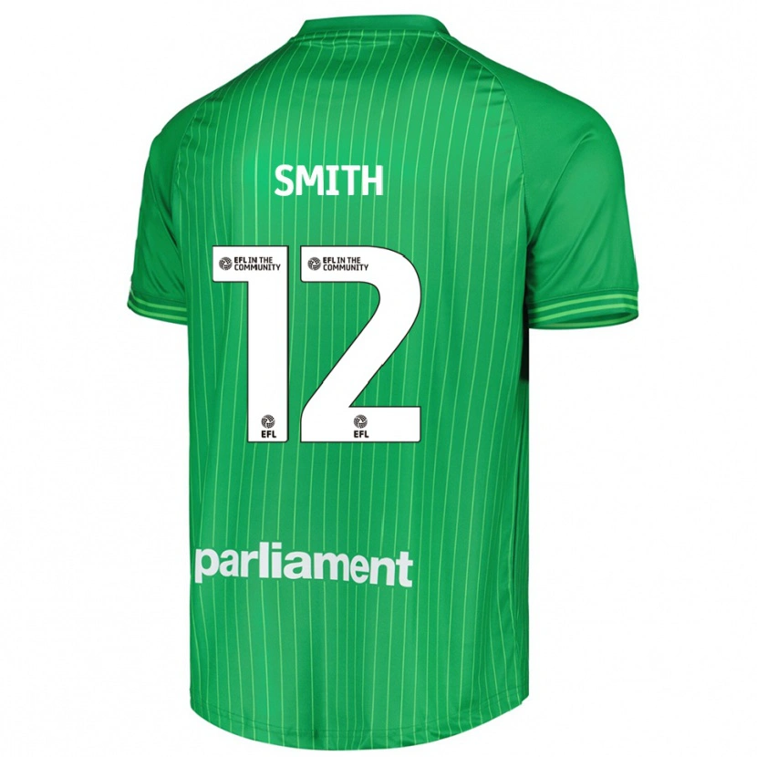 Danxen Mulher Jackson Smith #12 Verde Lima Camisola Guarda-Redes 2025/26 Camisa Brasil