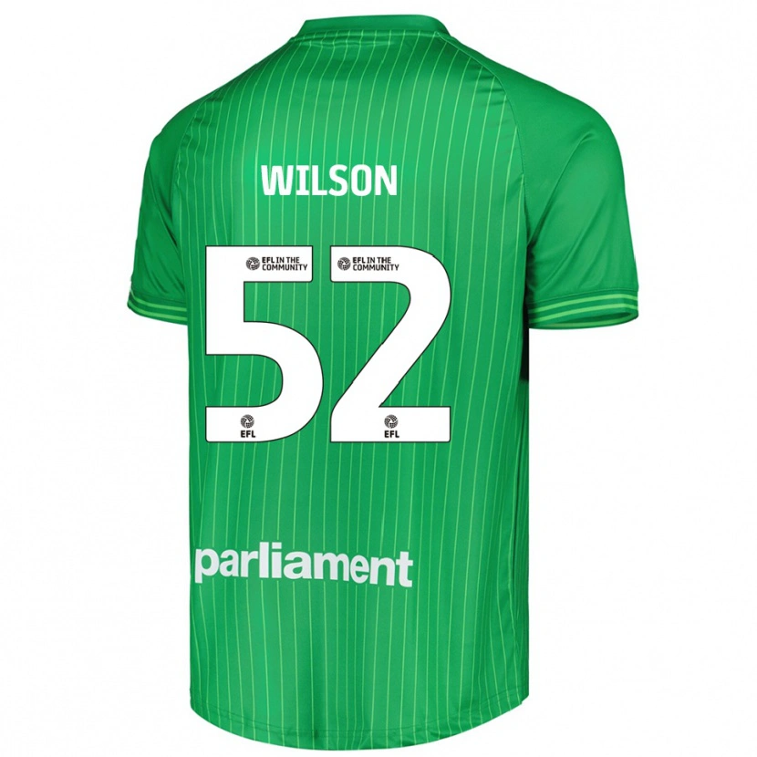 Danxen Mulher Aston Wilson #52 Verde Lima Camisola Guarda-Redes 2025/26 Camisa Brasil
