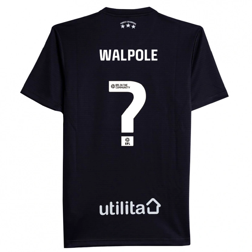 Danxen Mulher Alex Walpole #0 Preto Branco Camisola Guarda-Redes 2025/26 Camisa Brasil