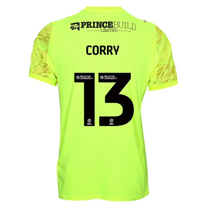 Danxen Mulher Neive Corry #13 Preto Verde Fluorescente Camisola Guarda-Redes 2025/26 Camisa Brasil