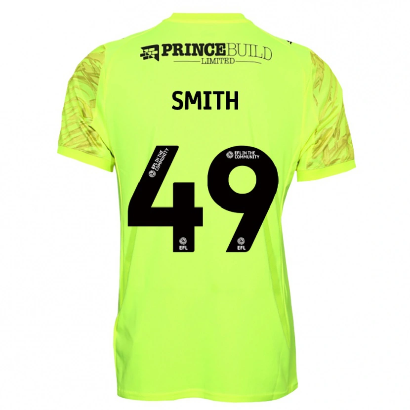 Danxen Mulher Bastian Smith #49 Preto Verde Fluorescente Camisola Guarda-Redes 2025/26 Camisa Brasil