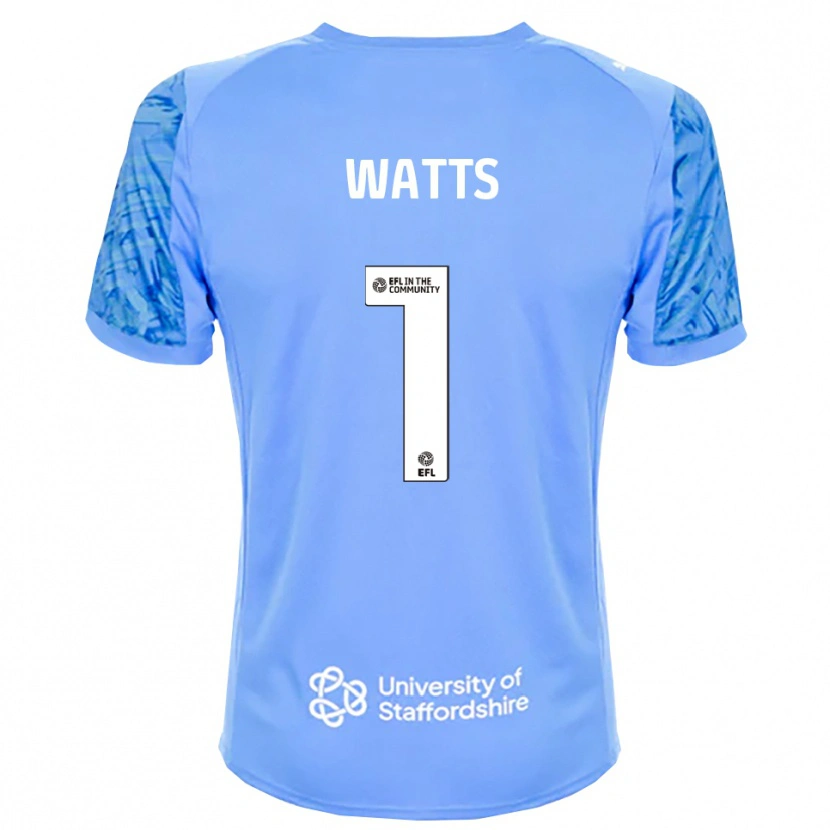 Danxen Mulher Connie Watts #1 Azul Royal Camisola Guarda-Redes 2025/26 Camisa Brasil