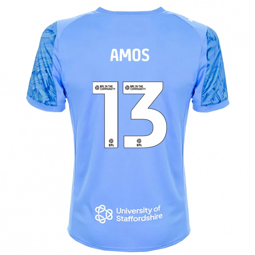 Danxen Mulher Ben Amos #13 Azul Royal Camisola Guarda-Redes 2025/26 Camisa Brasil