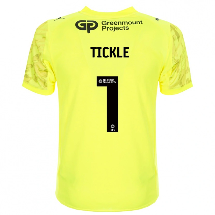 Danxen Mulher Sam Tickle #1 Preto Verde Fluorescente Camisola Guarda-Redes 2025/26 Camisa Brasil