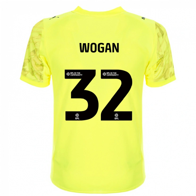 Danxen Mulher Andrew Wogan #32 Preto Amarelo Camisola Guarda-Redes 2025/26 Camisa Brasil