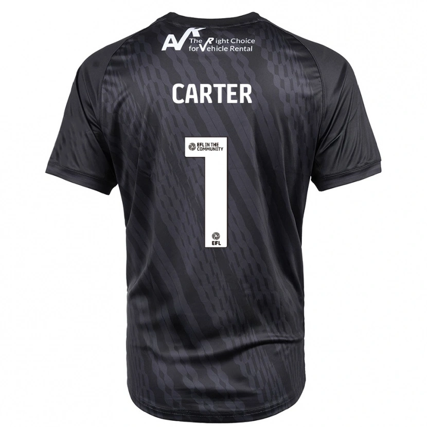 Danxen Mulher Phoebe Carter #1 Preto Branco Camisola Guarda-Redes 2025/26 Camisa Brasil