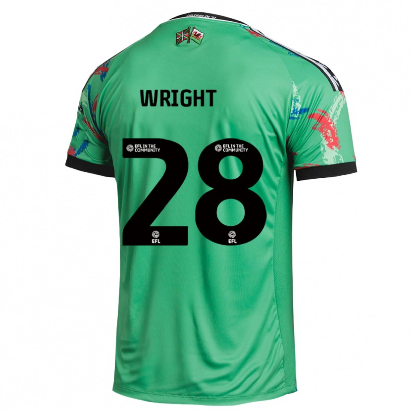 Danxen Mulher Jordan Wright #28 Vermelho Verde Camisola Guarda-Redes 2025/26 Camisa Brasil