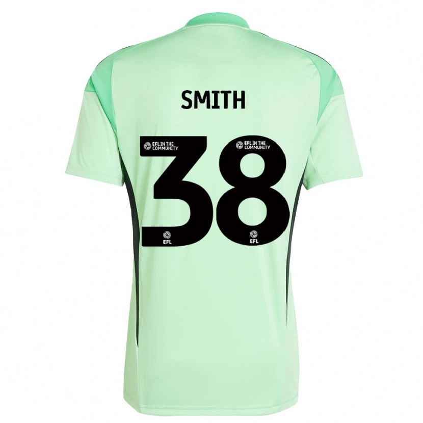 Danxen Mulher Sam Smith #38 Preto Verde Claro Camisola Guarda-Redes 2025/26 Camisa Brasil
