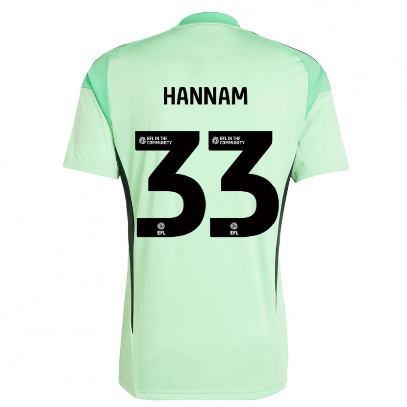 Danxen Mulher Shawna Hannam #33 Preto Verde Claro Camisola Guarda-Redes 2025/26 Camisa Brasil