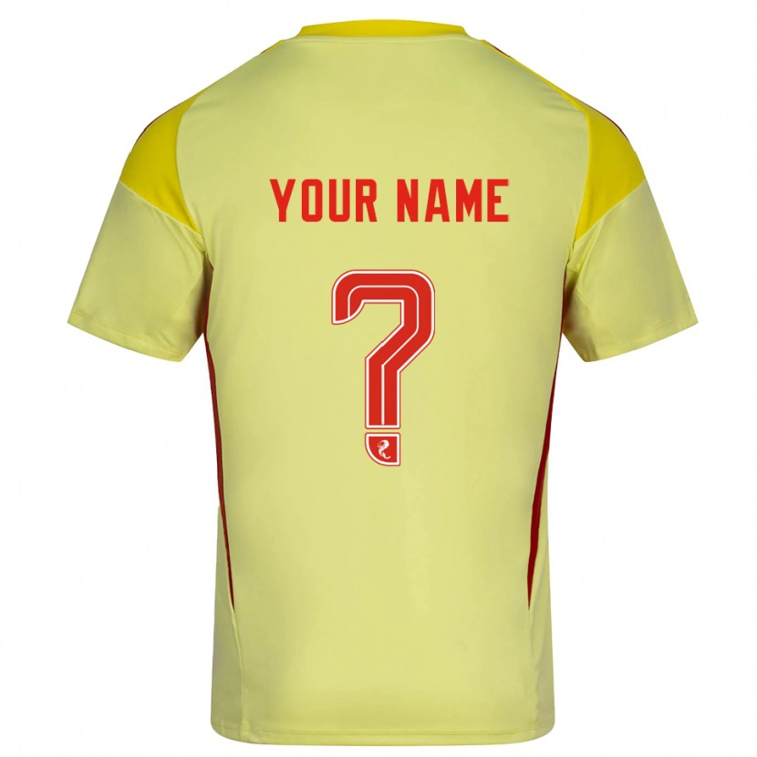 Danxen Mulher Aberdeen Vermelho Amarelo Camisola Guarda-Redes 2025/26 Camisa Brasil