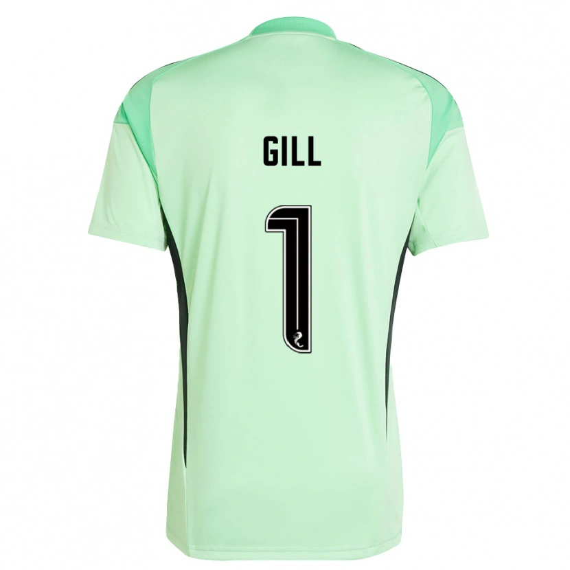 Danxen Mulher Marcus Gill #1 Preto Verde Claro Camisola Guarda-Redes 2025/26 Camisa Brasil