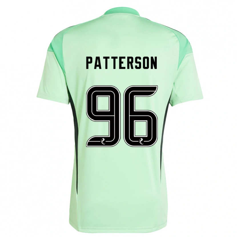 Danxen Mulher Cameron Patterson #96 Preto Verde Claro Camisola Guarda-Redes 2025/26 Camisa Brasil