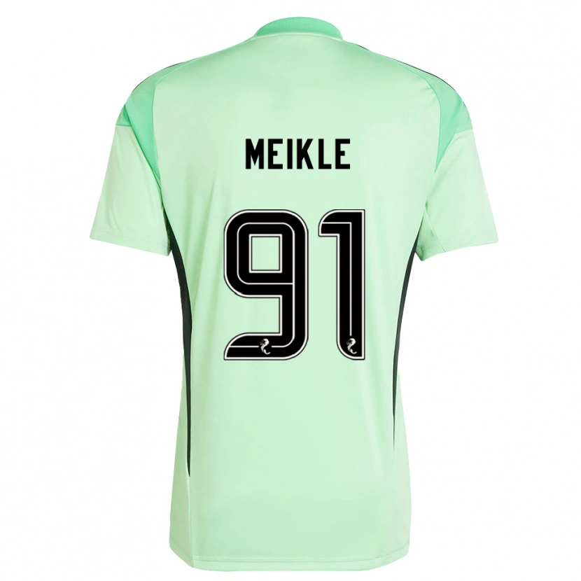Danxen Mulher Jamie Meikle #91 Preto Verde Claro Camisola Guarda-Redes 2025/26 Camisa Brasil