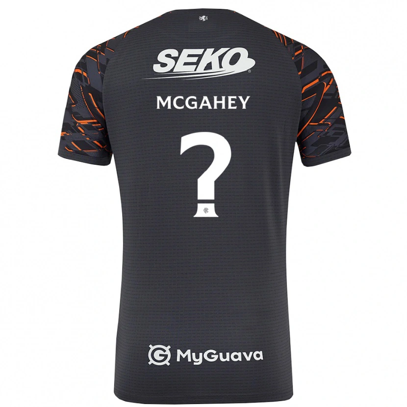 Danxen Mulher Lewis McGahey #0 Cinza Escuro Camisola Guarda-Redes 2025/26 Camisa Brasil