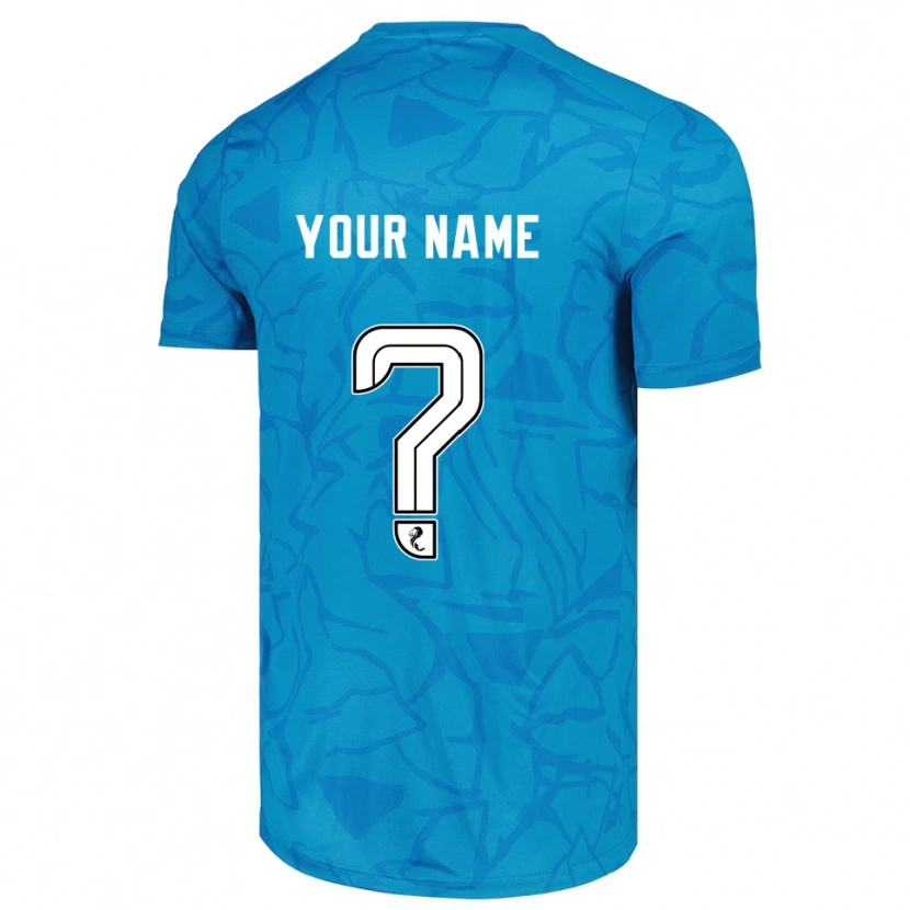 Danxen Mulher Hibernian FC Branco Azul Camisola Guarda-Redes 2025/26 Camisa Brasil