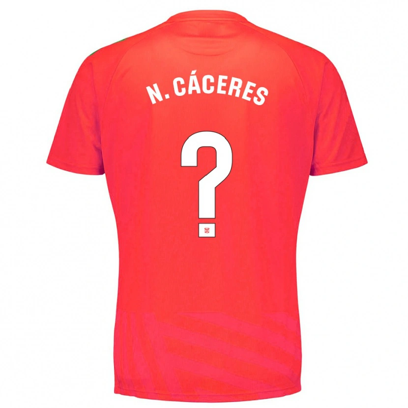 Danxen Mulher Nayluisa Cáceres #0 Vermelho Branco Camisola Guarda-Redes 2025/26 Camisa Brasil