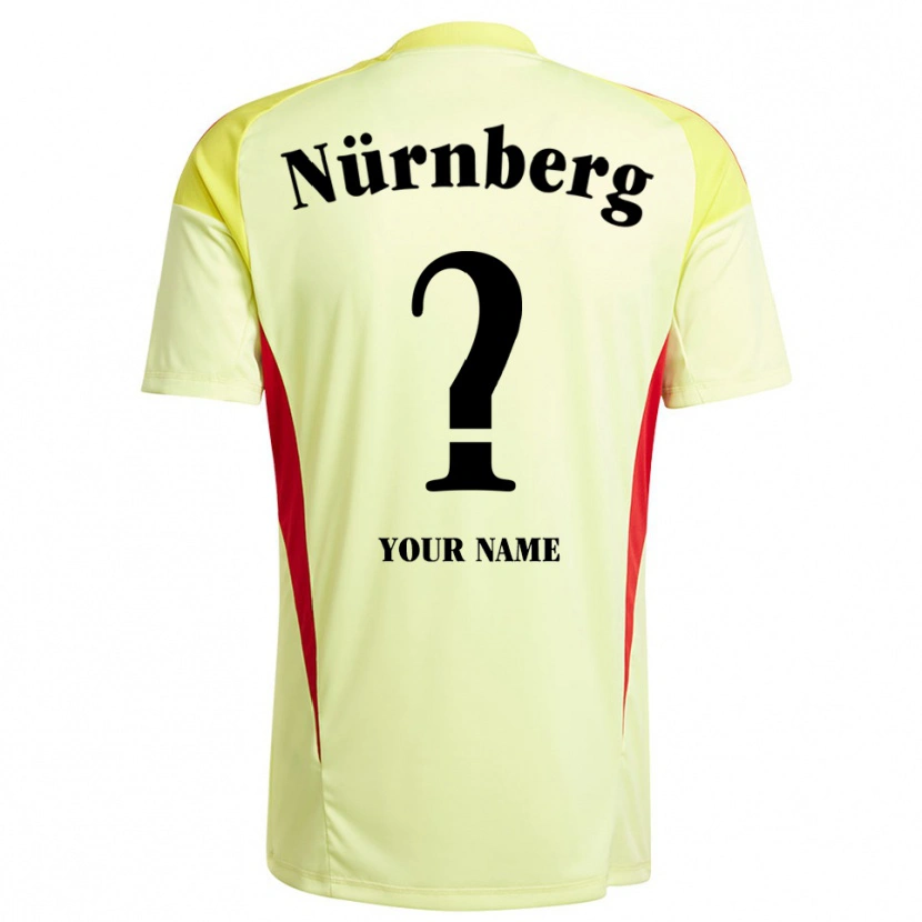 Danxen Mulher 1. FC Nürnberg Amarelo Preto Camisola Guarda-Redes 2025/26 Camisa Brasil